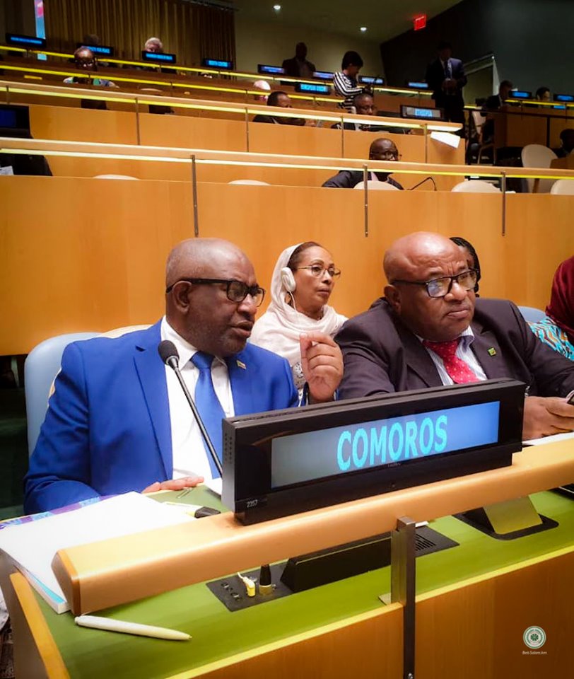 image 74 Assemblée Générale des Nations Unies / Le président Azali s’est aussi engagé à New York